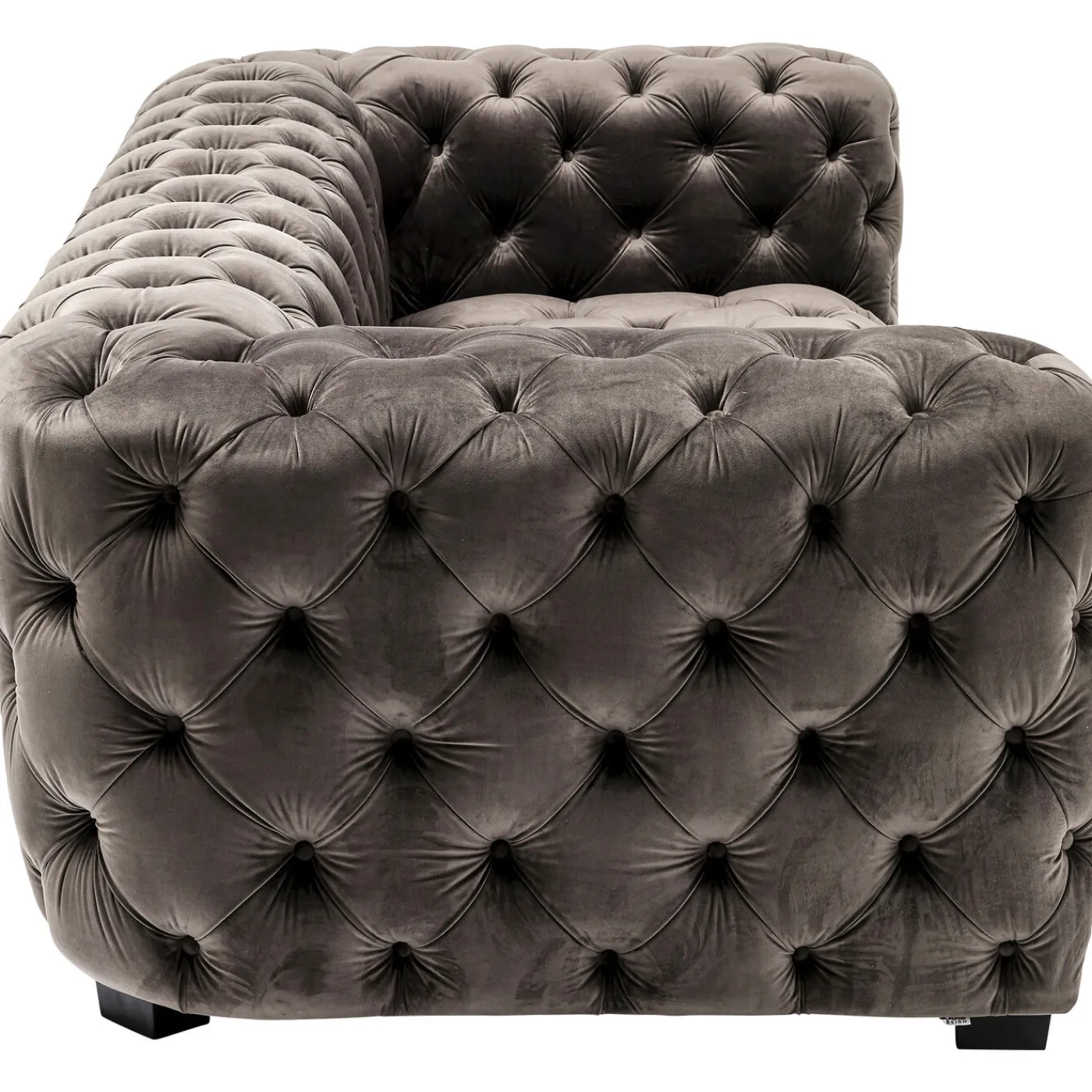 KARE Design Canapés Metropol 3-Places Gris 238Cm