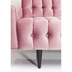 KARE Design Canapés Milchbar 3-Places Velours Mauve