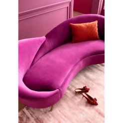 KARE Design Canapés Night Fever 3-Places Violet