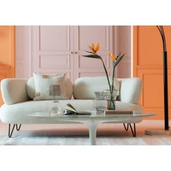 KARE Design Canapés Peppo 2-Places Blanc 182Cm