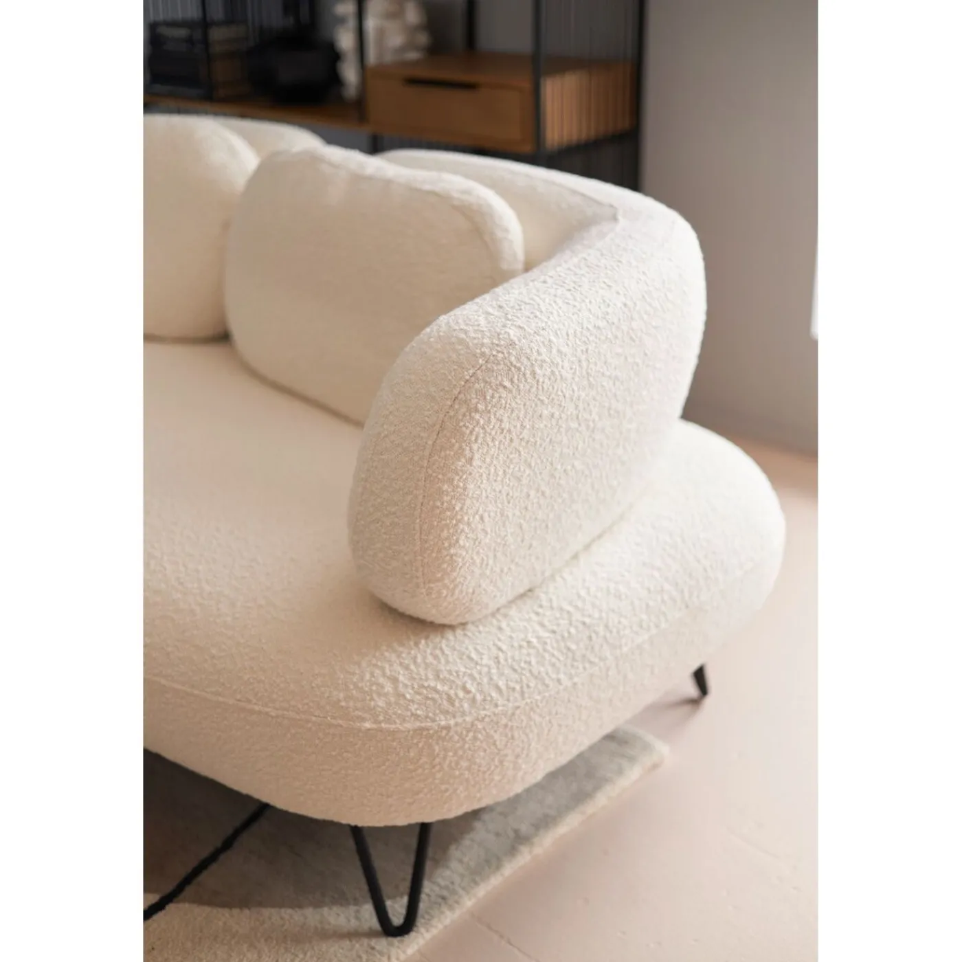 KARE Design Canapés Peppo 2-Places Blanc 182Cm