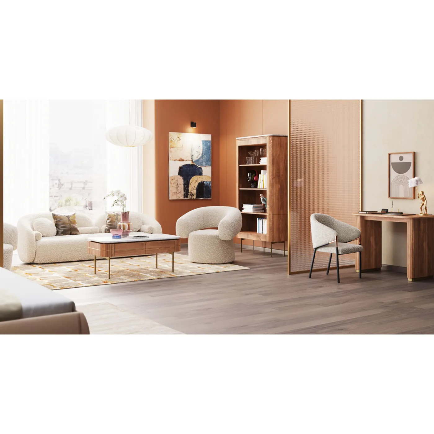 KARE Design Canapés 3-Places Kelly 225Cm