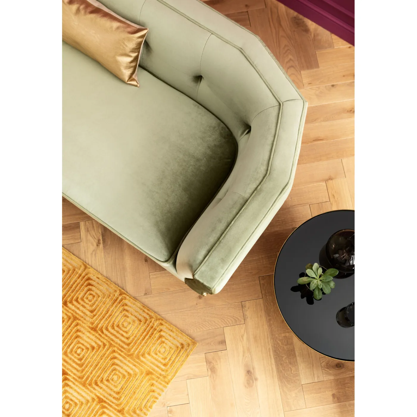 KARE Design Canapés Rimini 2-Places Vert