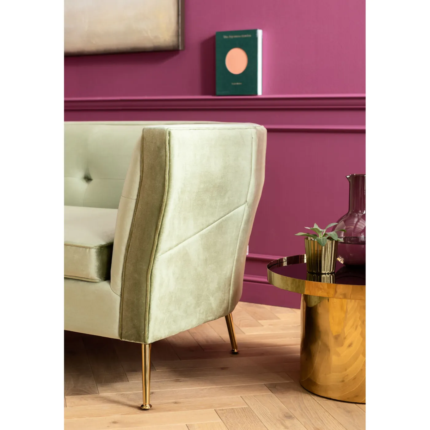 KARE Design Canapés Rimini 2-Places Vert