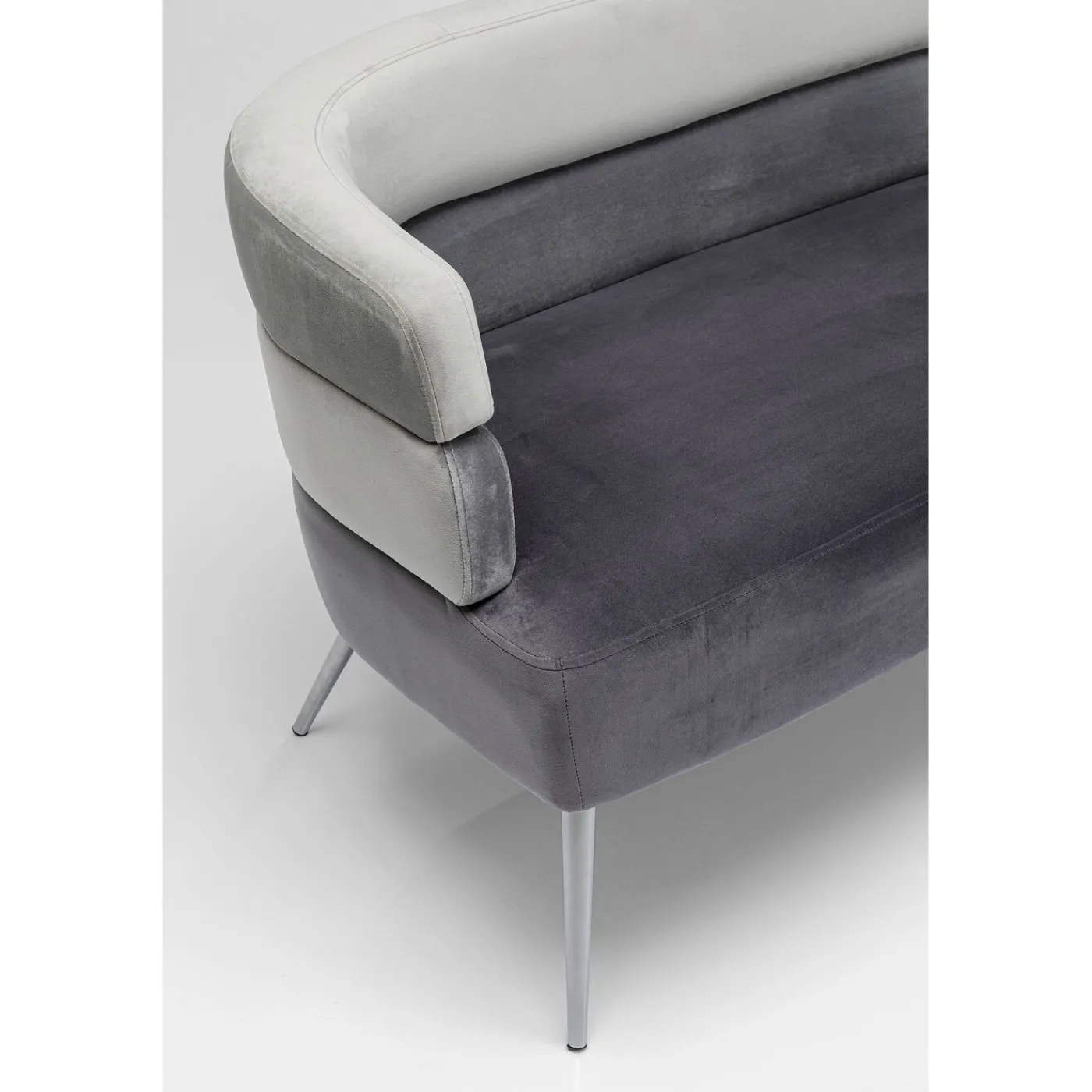 KARE Design Canapés Sandwich 2-Places Gris