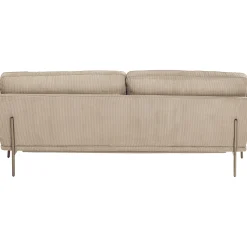 KARE Design Canapés Shirly 3-Places Creme 221Cm