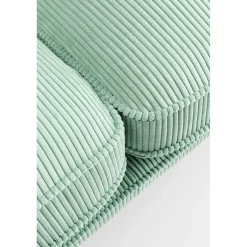 KARE Design Canapés Shirly 3-Places Vert Menthe 221Cm