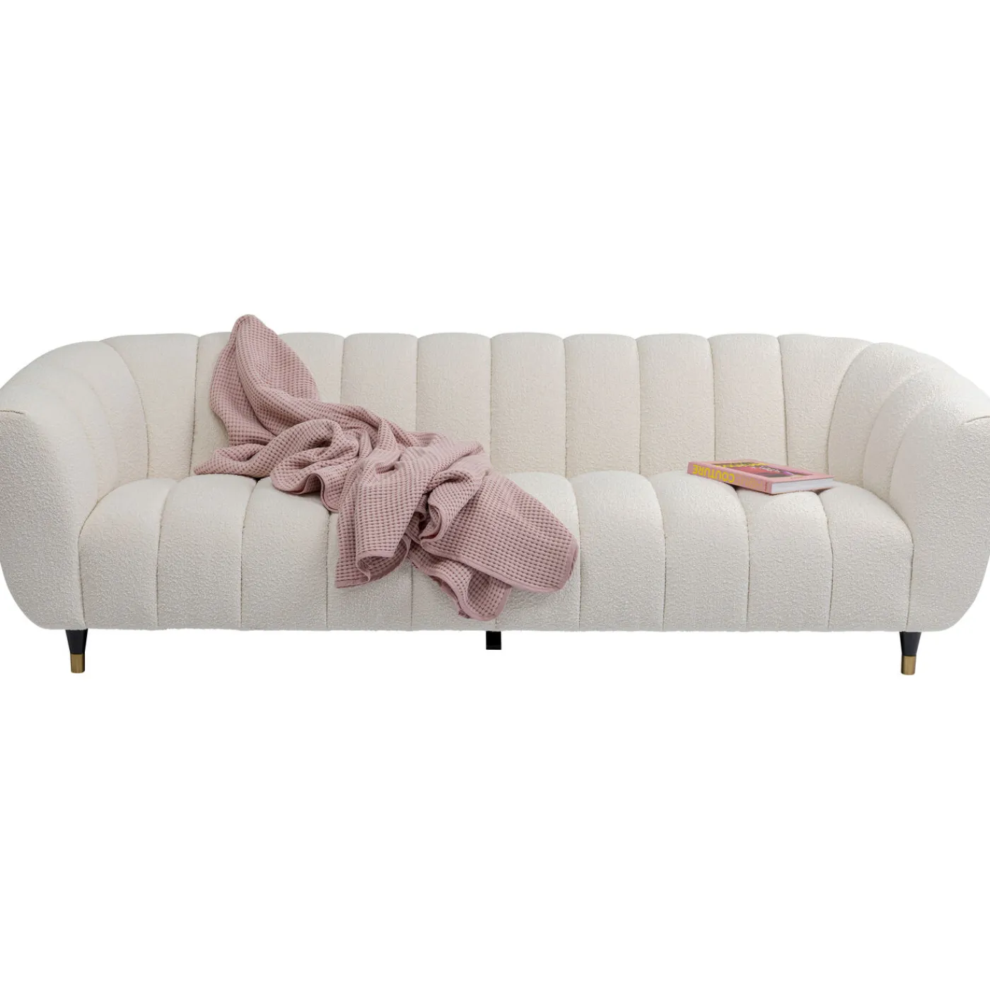 KARE Design Canapés Spectra 3-Places Blanc 245Cm