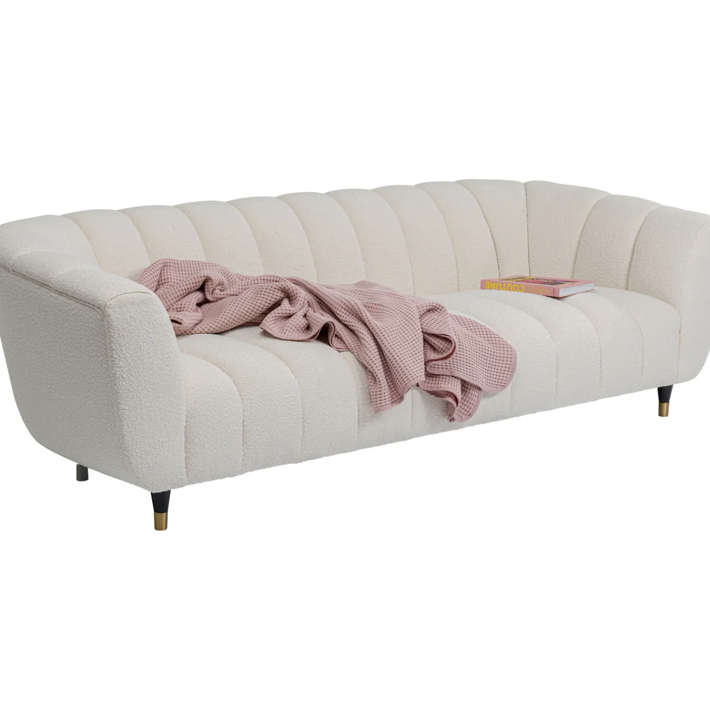 KARE Design Canapés Spectra 3-Places Blanc 245Cm