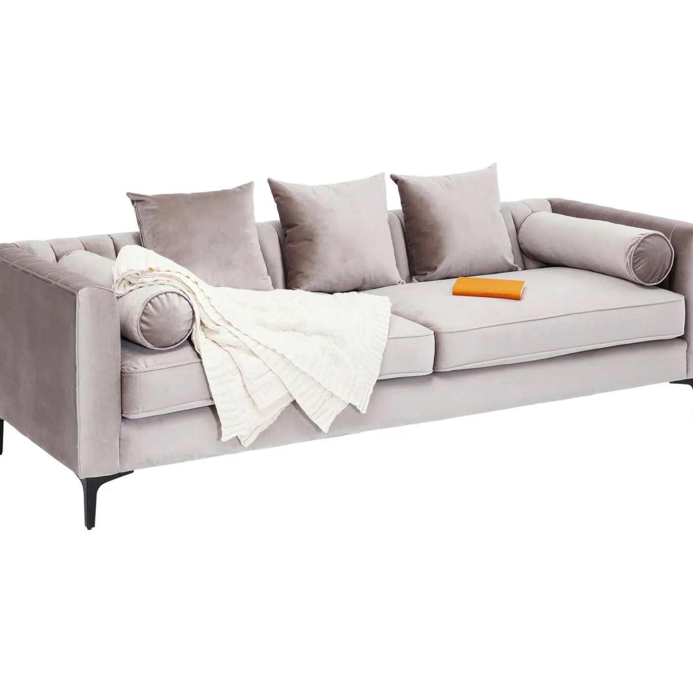 KARE Design Canapés Variete 3-Places Gris