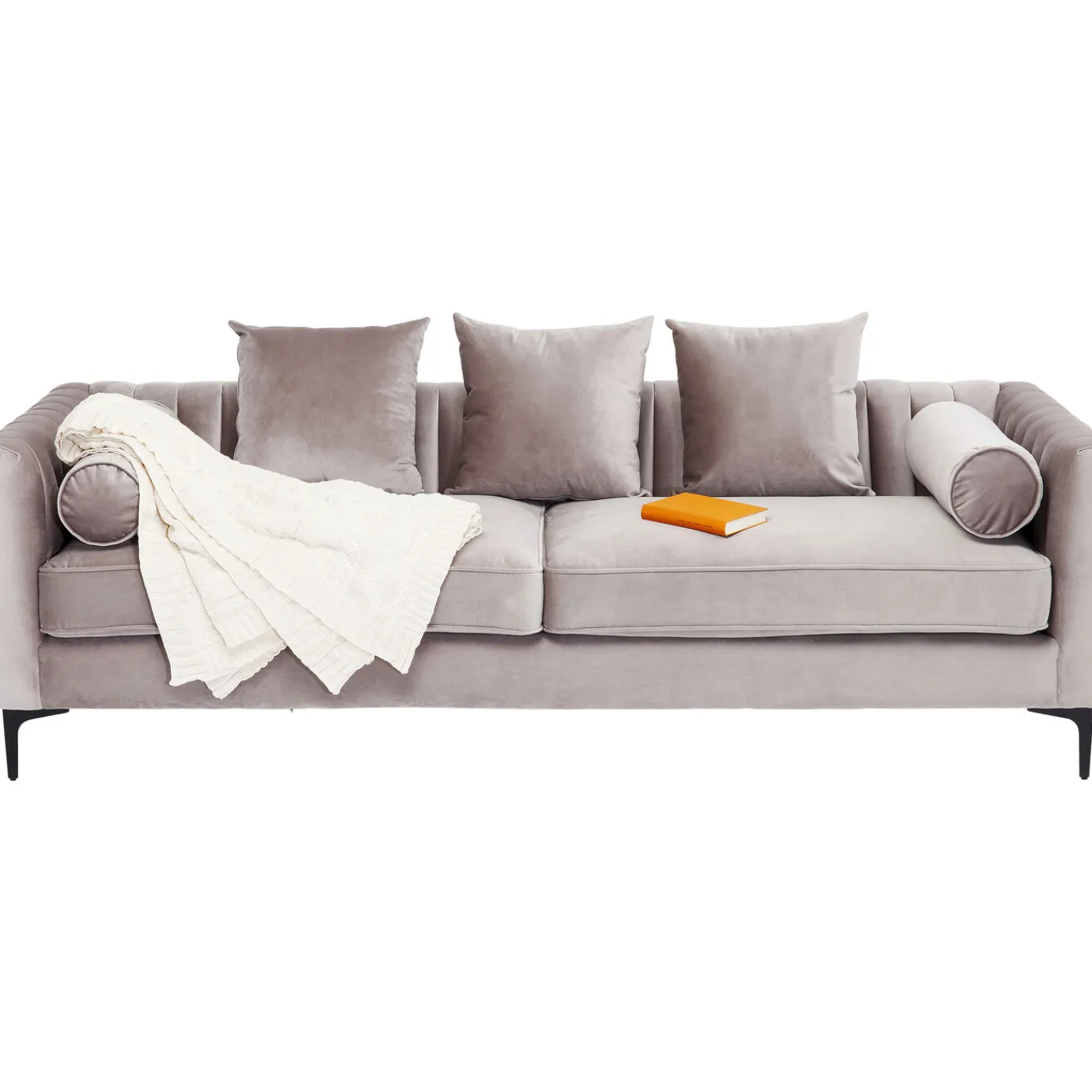 KARE Design Canapés Variete 3-Places Gris