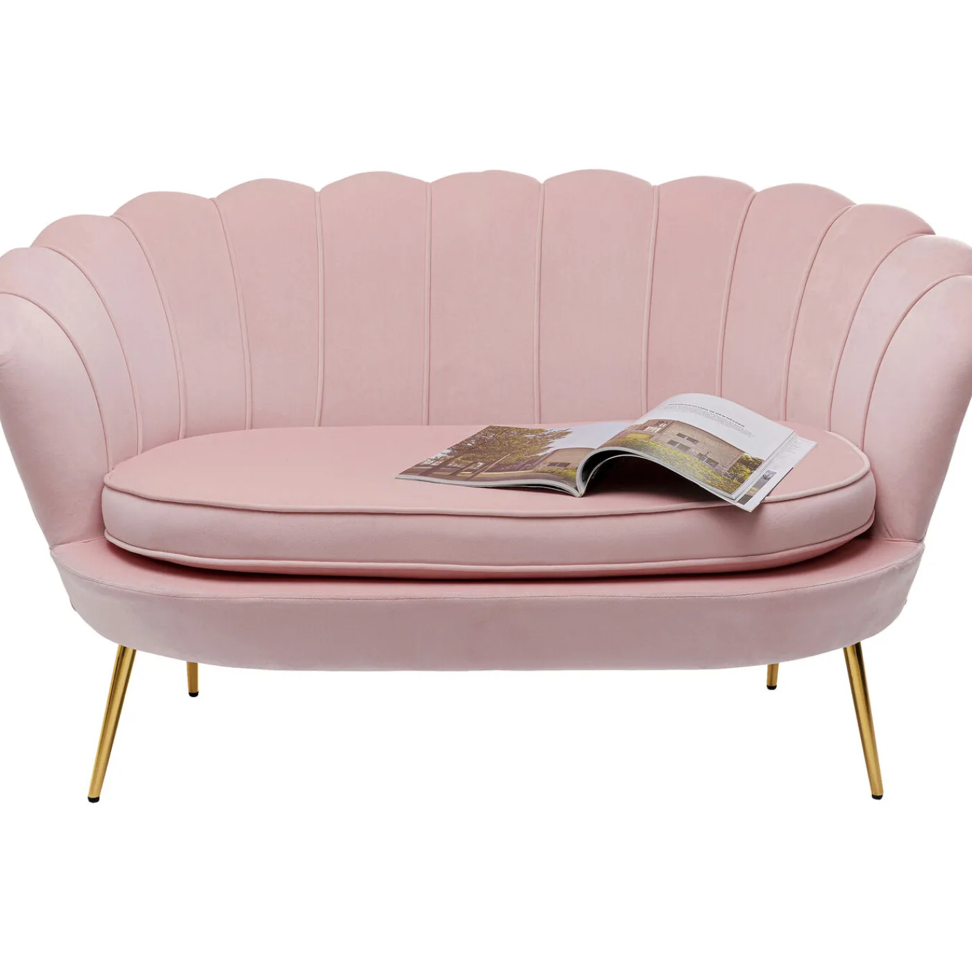 KARE Design Canapés Water Lily 2 Pl. Gold Rose