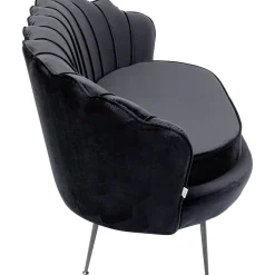 KARE Design Canapés Water Lily 2-Places Noir Noir