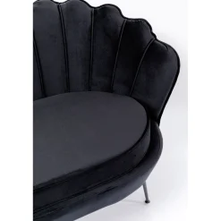 KARE Design Canapés Water Lily 2-Places Noir Noir