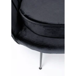 KARE Design Canapés Water Lily 2-Places Noir Noir