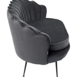 KARE Design Canapés Water Lily 2-Places Noir Gris