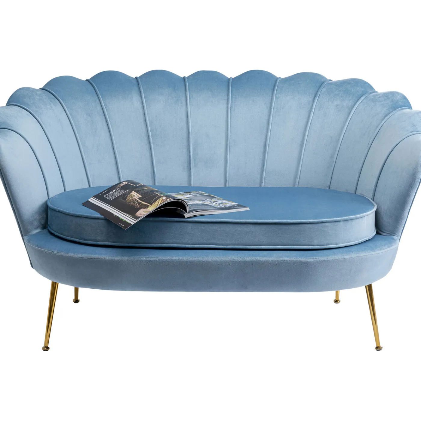 KARE Design Canapés Water Lily 2-Places Or Aqua