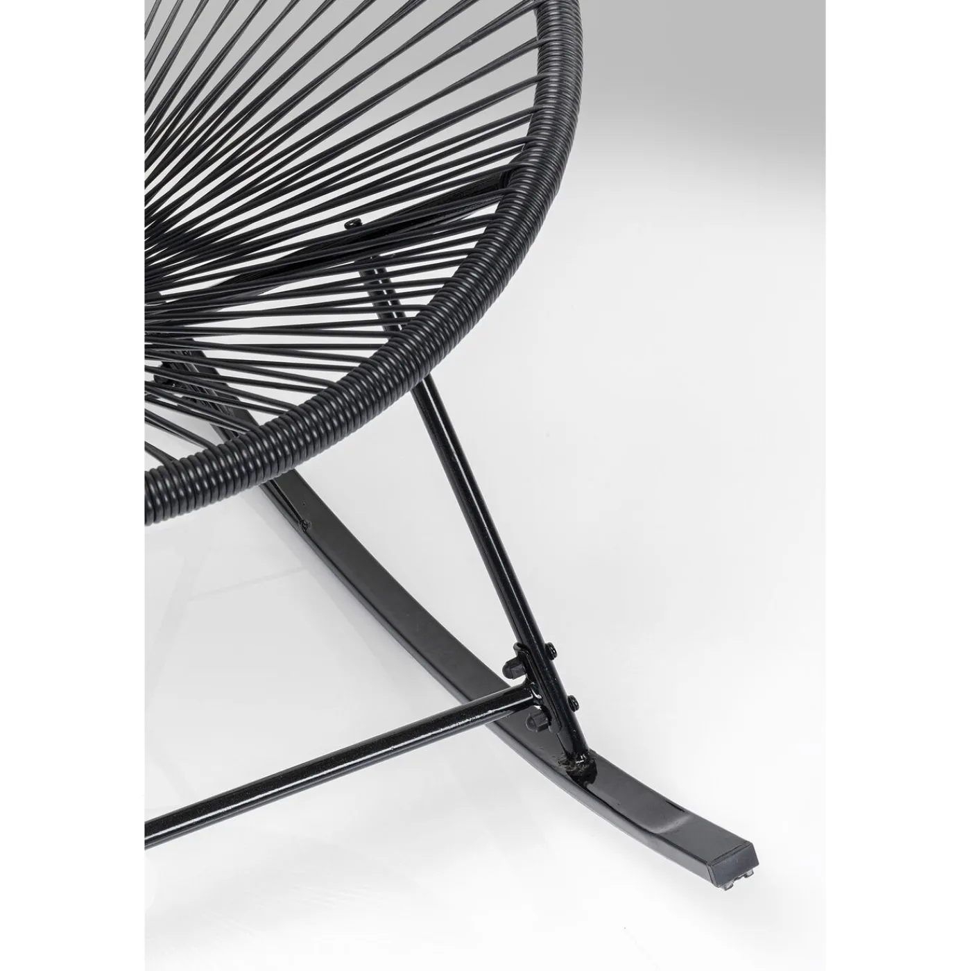 KARE Design Chaise À Bascule Acapulco Noir