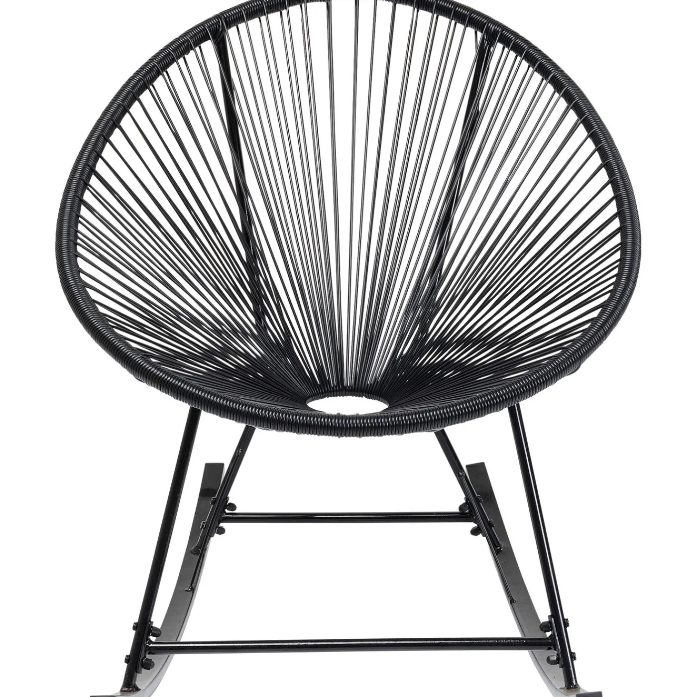 KARE Design Chaise À Bascule Acapulco Noir