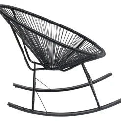 KARE Design Chaise À Bascule Acapulco Noir