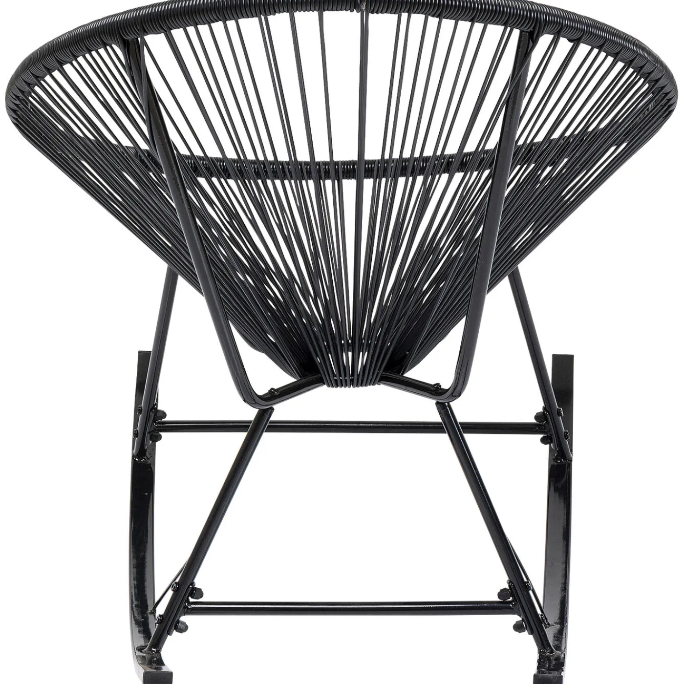 KARE Design Chaise À Bascule Acapulco Noir