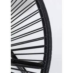 KARE Design Chaise À Bascule Acapulco Noir