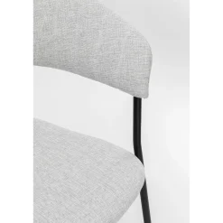 KARE Design Chaise A. Acc. Belle Gris Clair (2/Set)