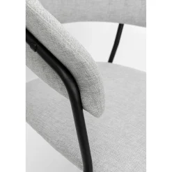 KARE Design Chaise A. Acc. Belle Gris Clair (2/Set)