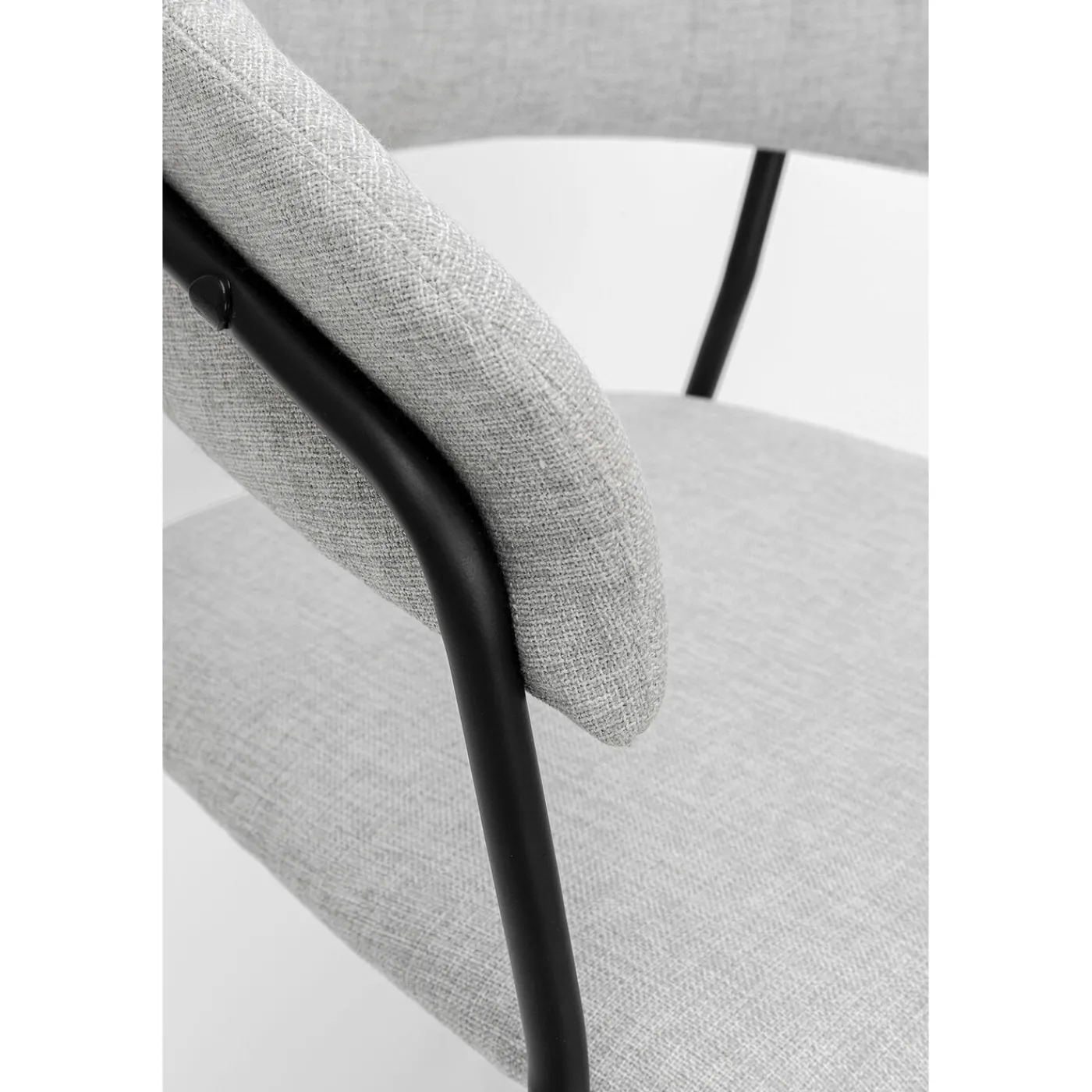 KARE Design Chaise A. Acc. Belle Gris Clair (2/Set)