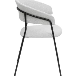 KARE Design Chaise A. Acc. Belle Gris Clair (2/Set)