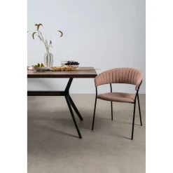 KARE Design Chaise A. Acc. Belle Rose (2/Set)