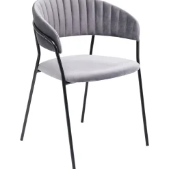 KARE Design Chaise A. Acc. Belle Velvet Gris (2/Set)