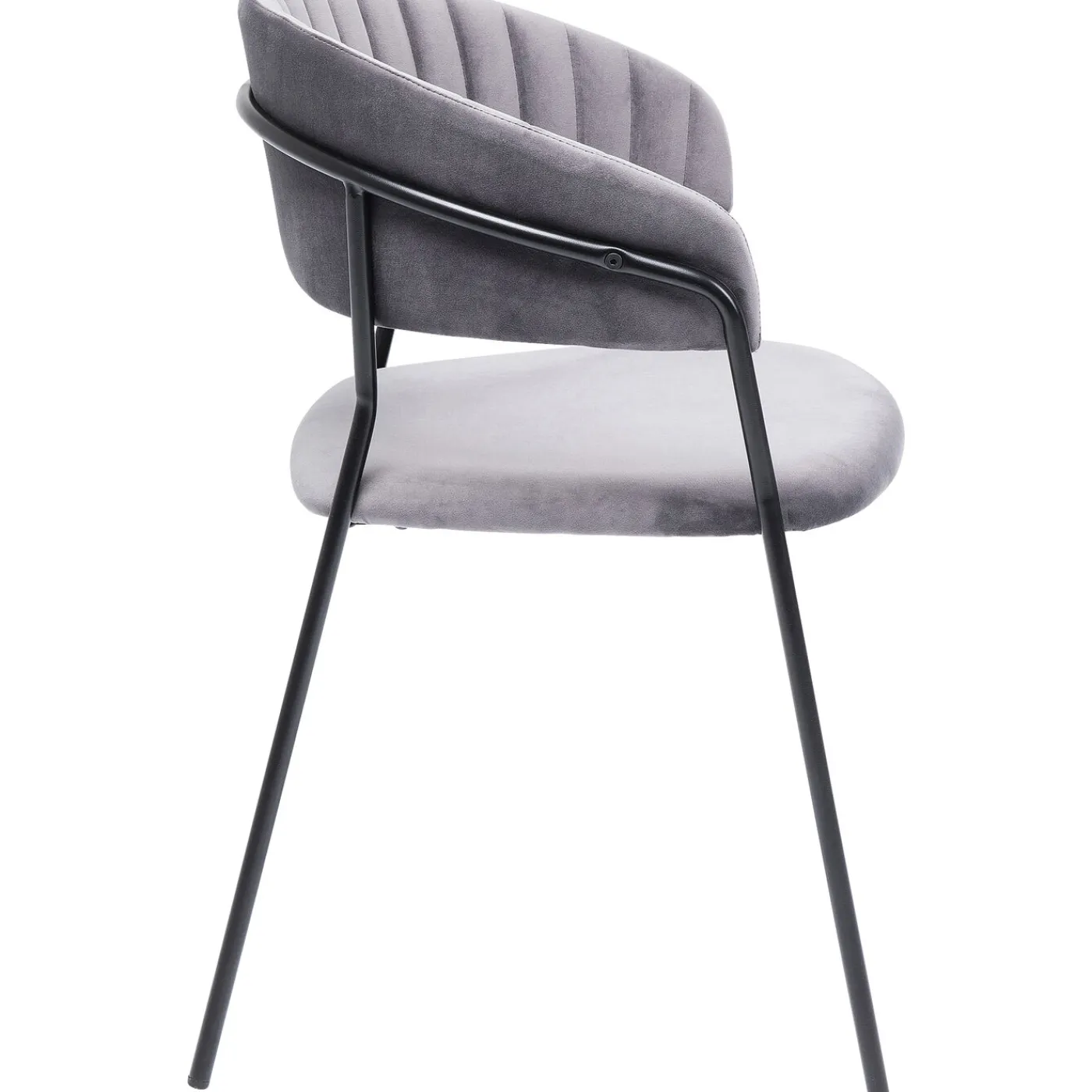 KARE Design Chaise A. Acc. Belle Velvet Gris (2/Set)