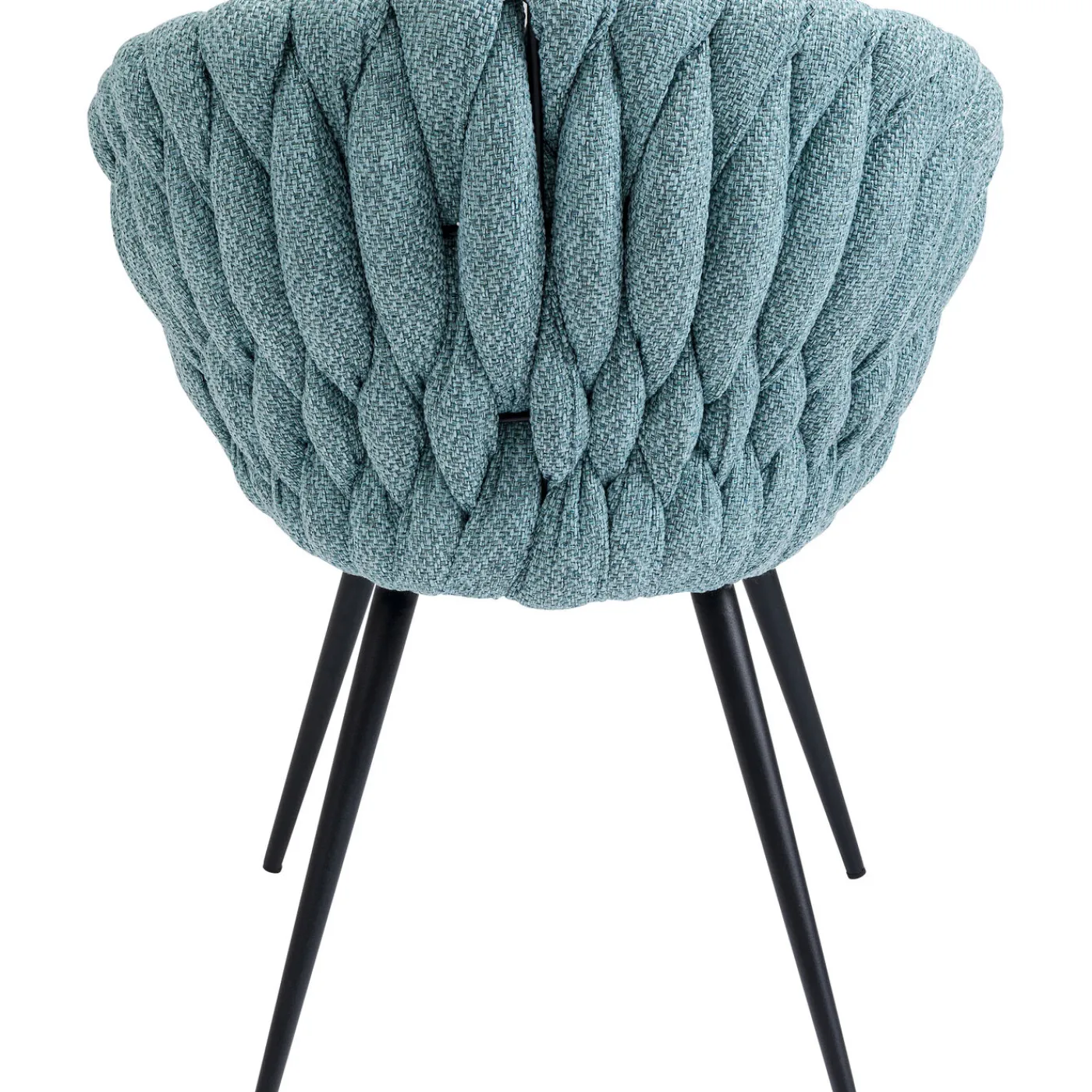 KARE Design Chaise A. Acc. Knot Bleu Petrole