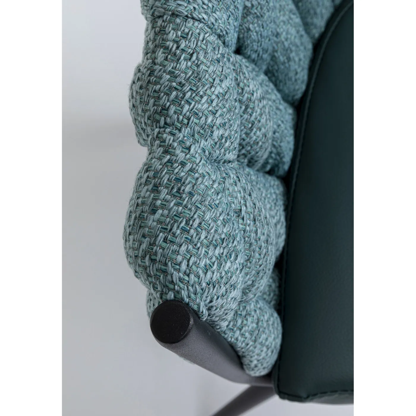 KARE Design Chaise A. Acc. Knot Bleu Petrole