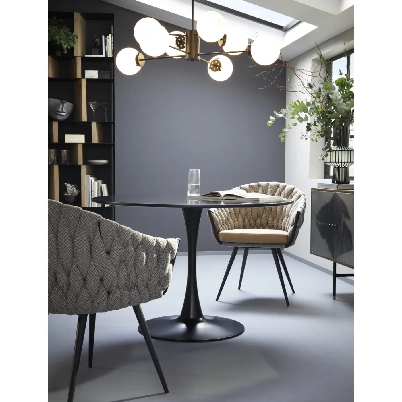 KARE Design Chaise A. Acc. Knot Tweed