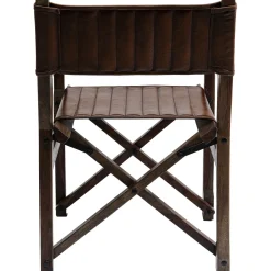 KARE Design Chaise A. Acc. Twist Cuir Marron