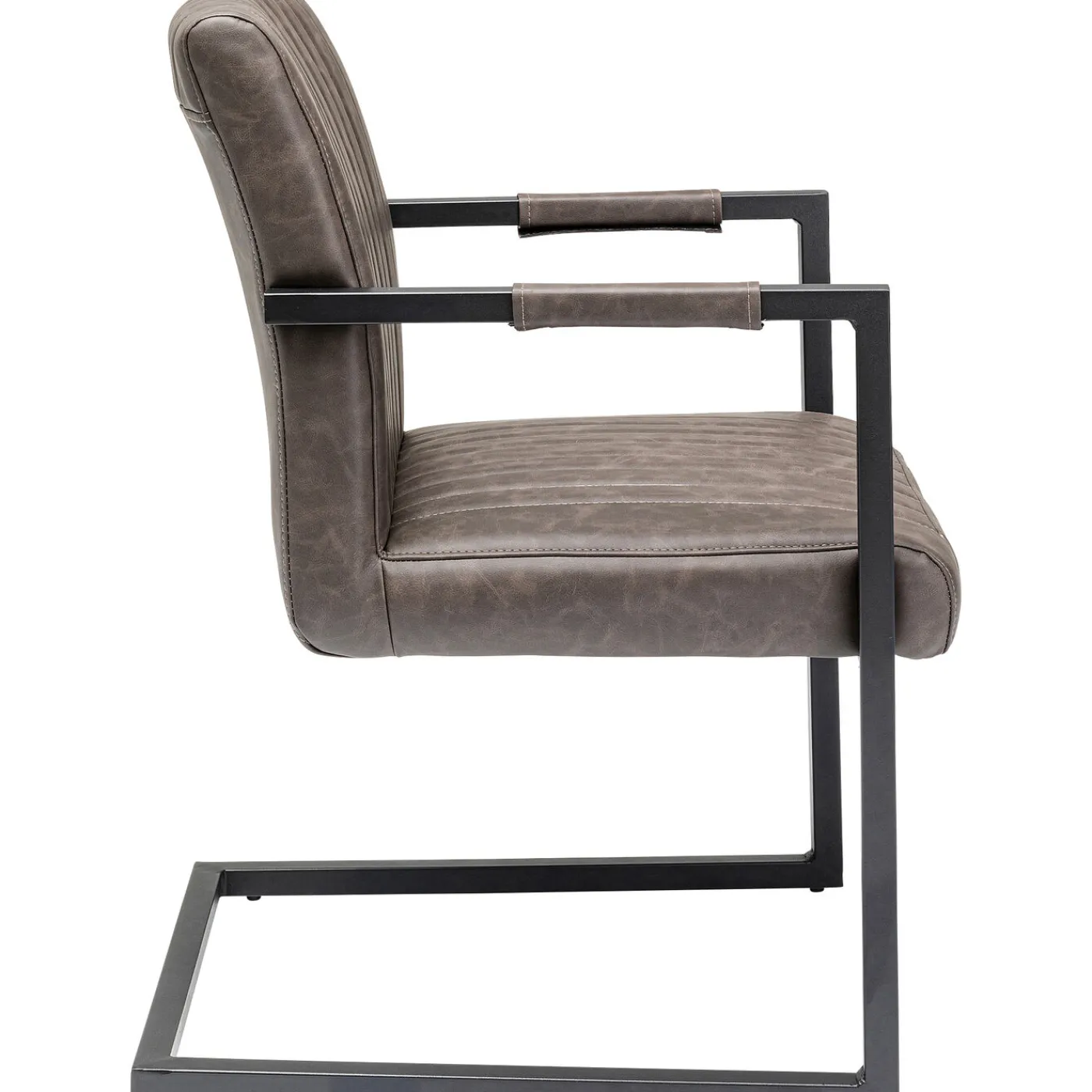 KARE Design Chaise Cantilever Thamos Marron