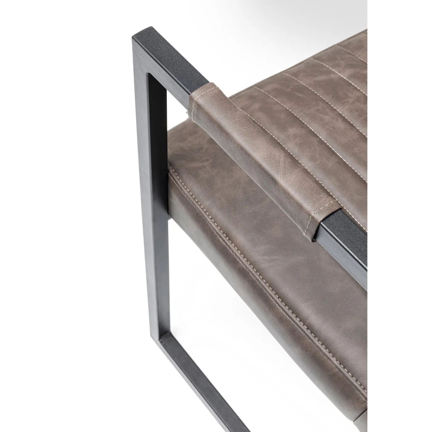 KARE Design Chaise Cantilever Thamos Marron