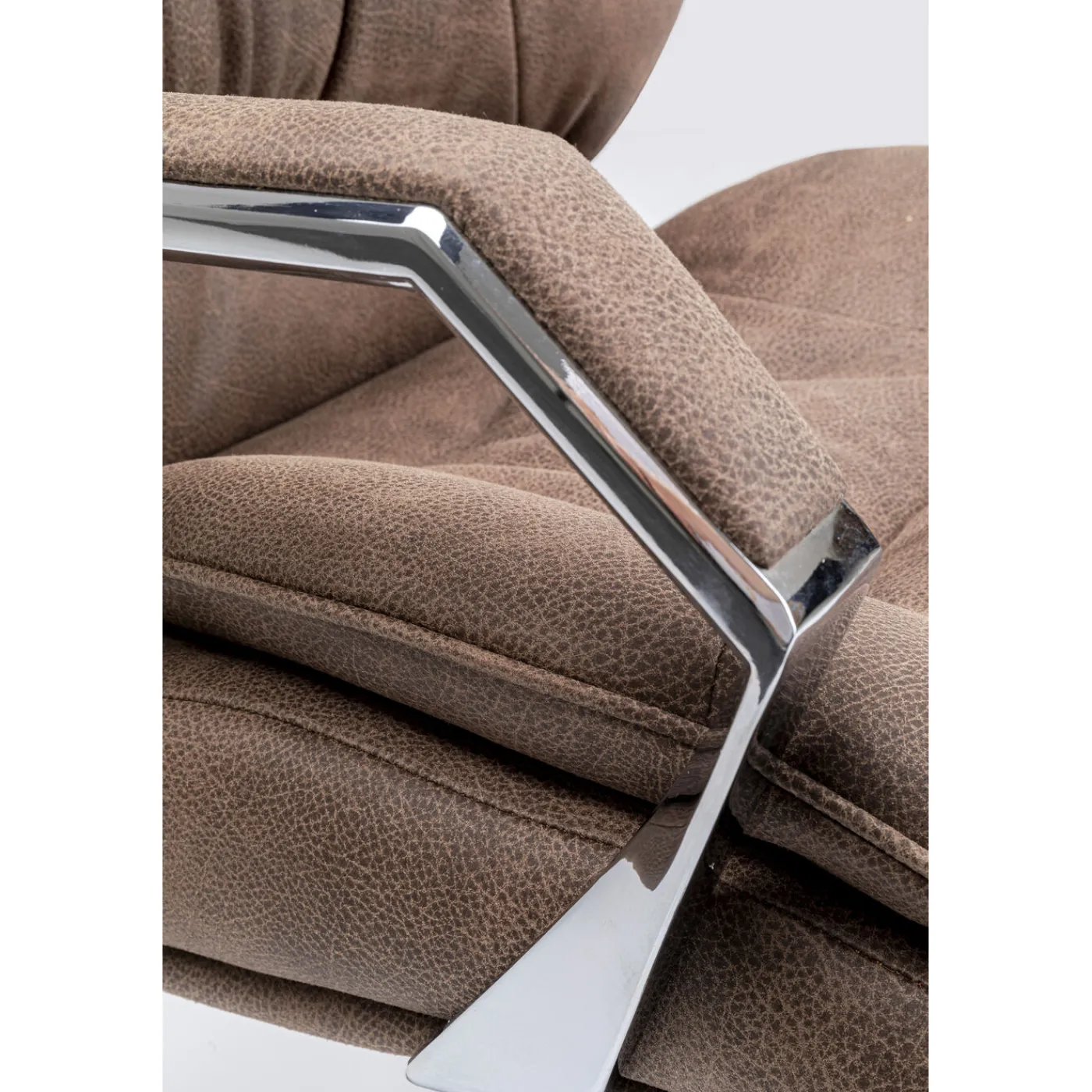 KARE Design Chaise De Bureau Bureau Marron