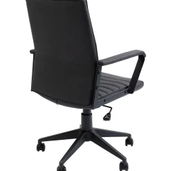 KARE Design Chaise De Bureau Labora Dossier Bas Noir