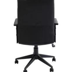 KARE Design Chaise De Bureau Labora Dossier Bas Noir