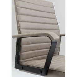 KARE Design Chaise De Bureau Labora Dossier Bas Pebble