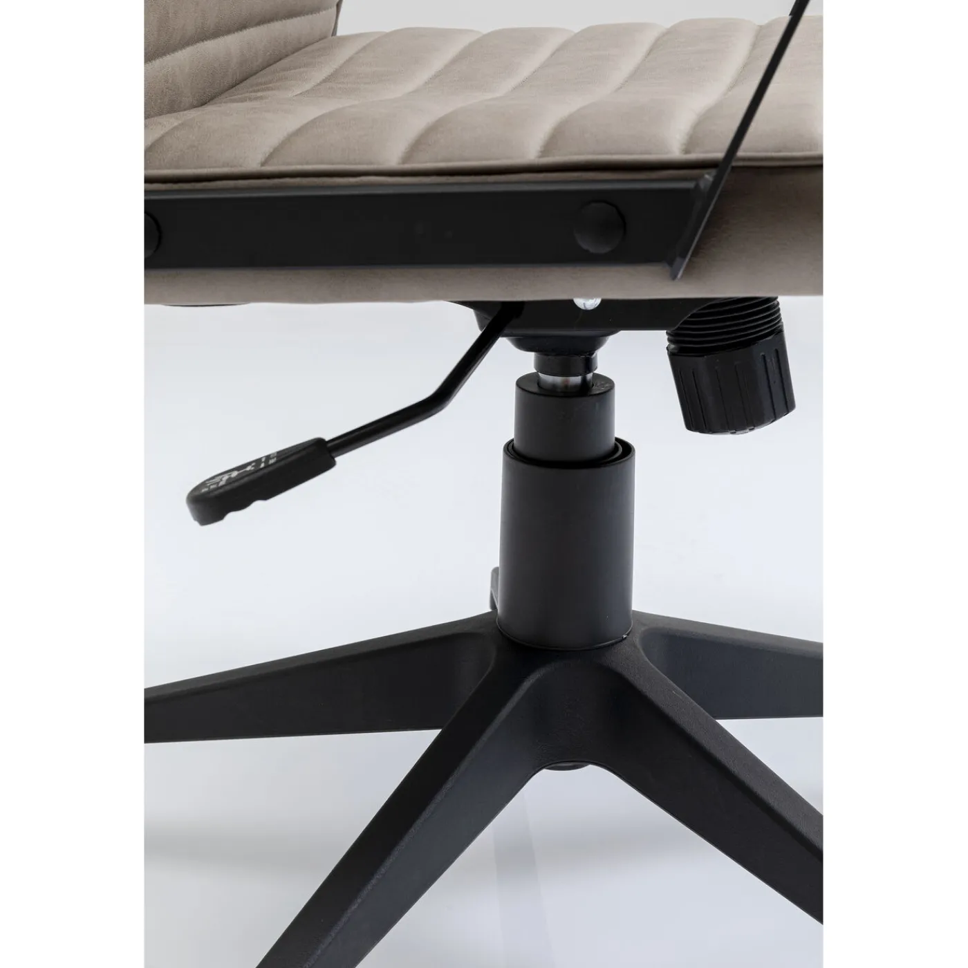 KARE Design Chaise De Bureau Labora Dossier Bas Pebble