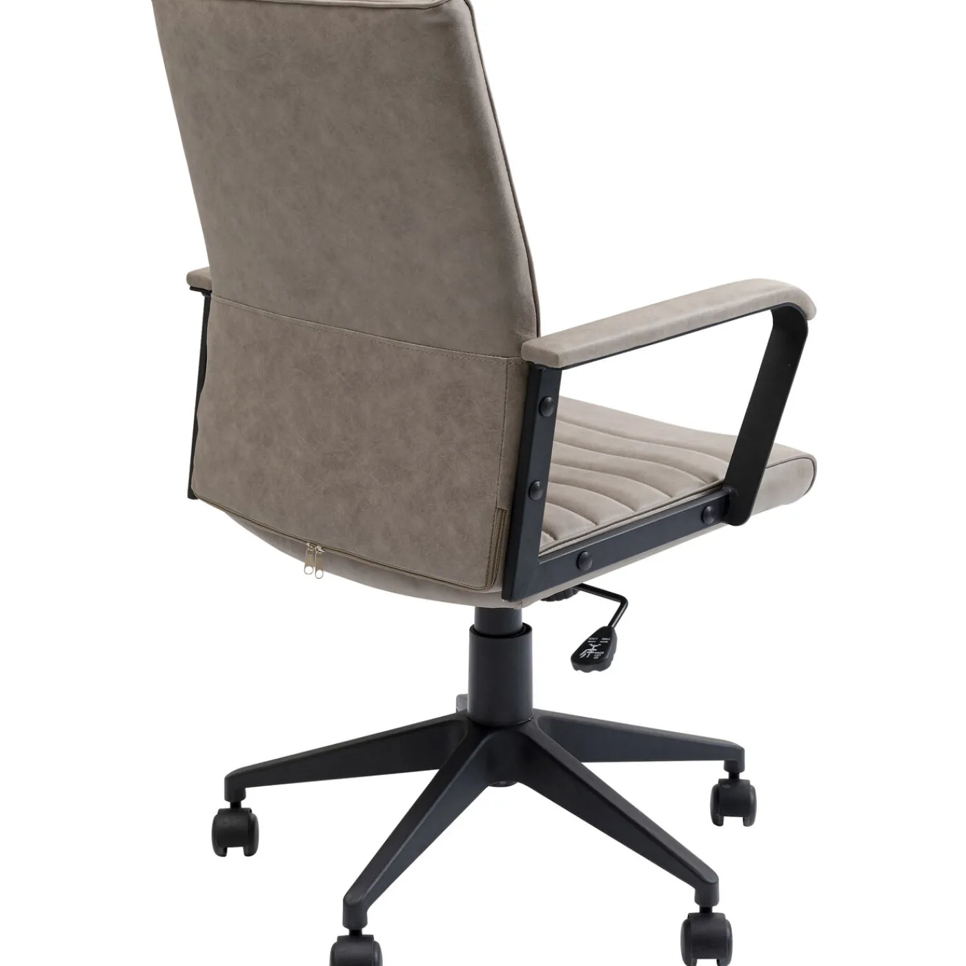 KARE Design Chaise De Bureau Labora Dossier Bas Pebble