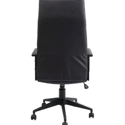 KARE Design Chaise De Bureau Labora Noir Haut Dossier