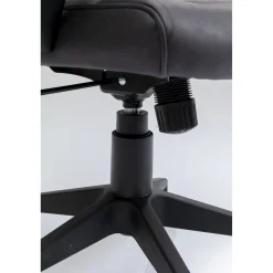 KARE Design Chaise De Bureau Labora Noir Haut Dossier