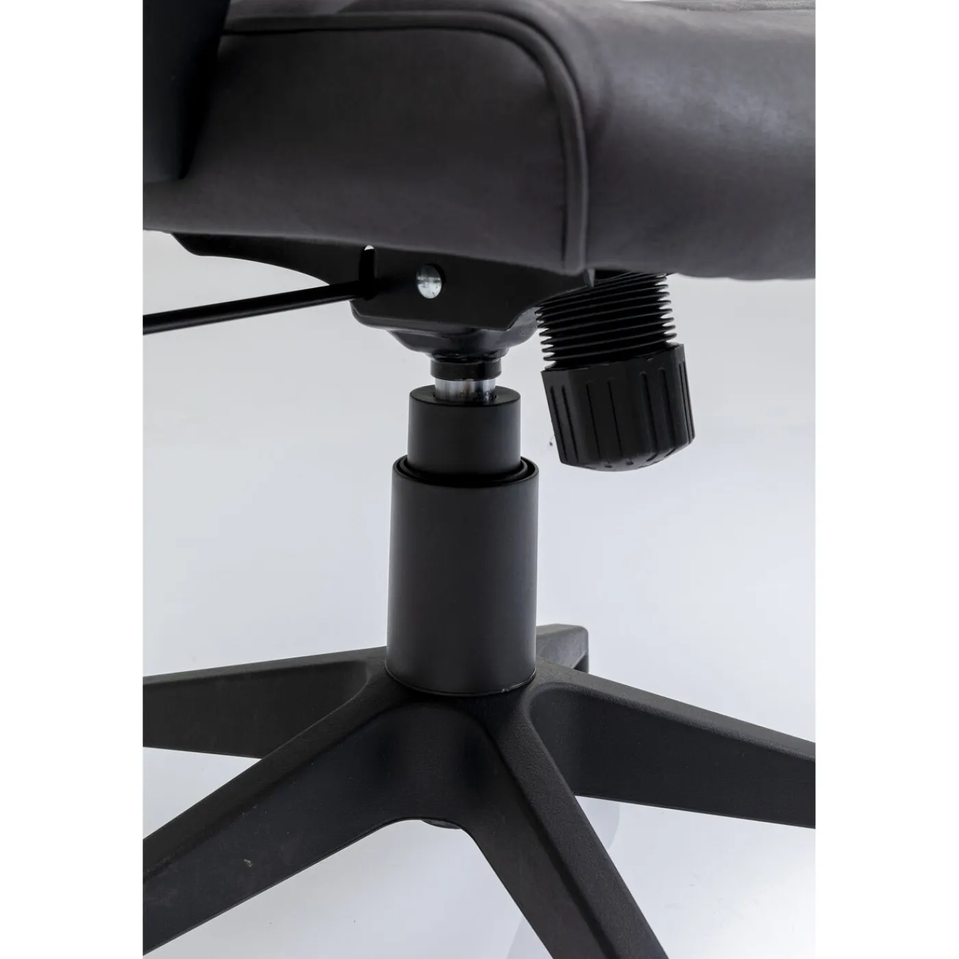 KARE Design Chaise De Bureau Labora Noir Haut Dossier