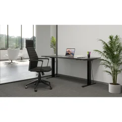 KARE Design Chaise De Bureau Labora Noir Haut Dossier