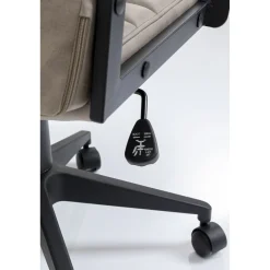 KARE Design Chaise De Bureau Labora Pebble Haut Dossier